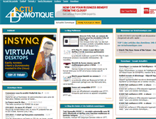 Tablet Screenshot of actudomotique.com